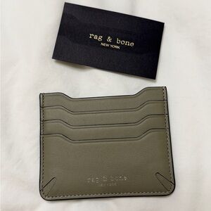 Rag & Bone Leather Crosby Card Holder